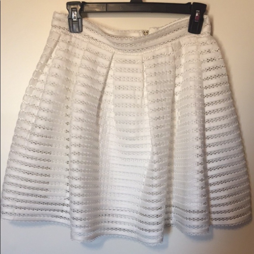 Francesca’s White Skirt